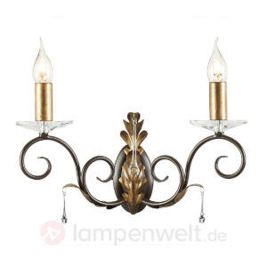 wandleuchte amarilli bronze 2-flammig